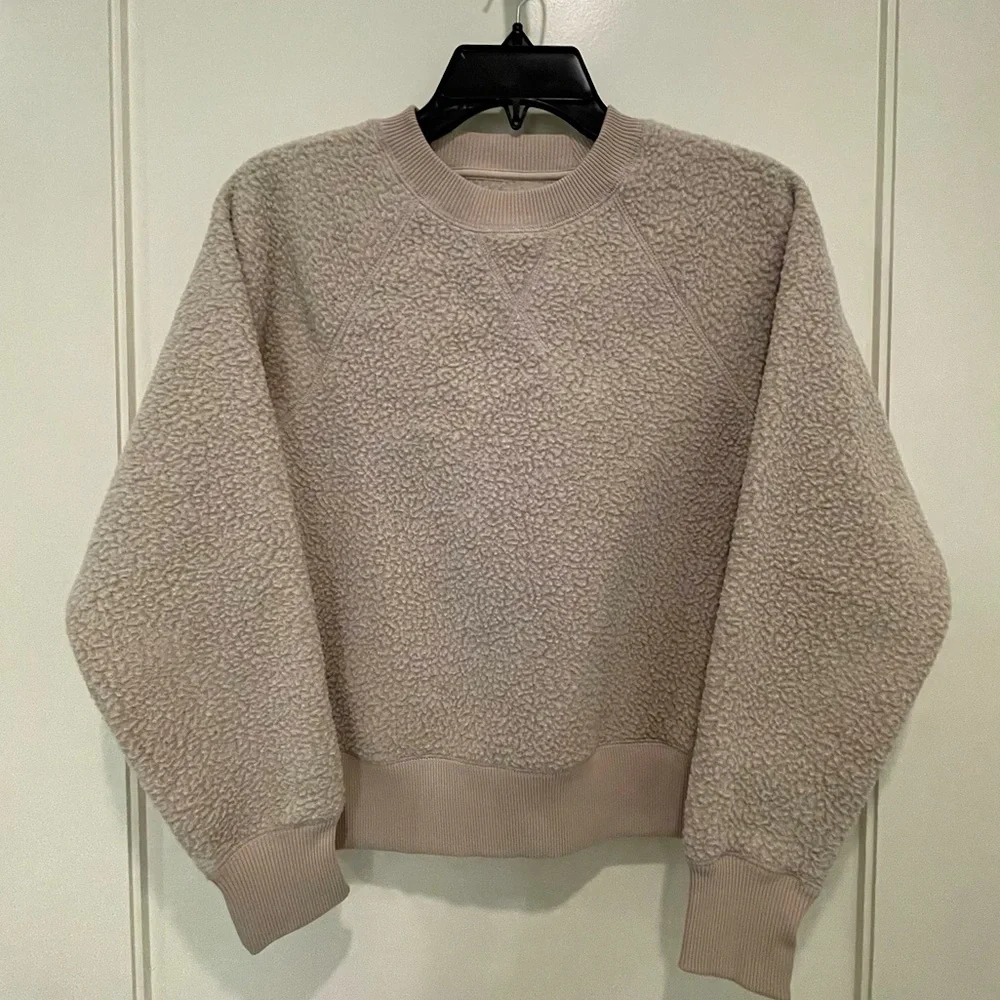 Everlane ReNew fleece crew neck sweater - Picture 1 of 1